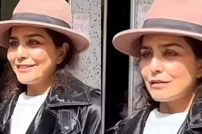 Letícia Sabatella é parada na rua por influenciador -  (crédito: Reprodução/TikTok)