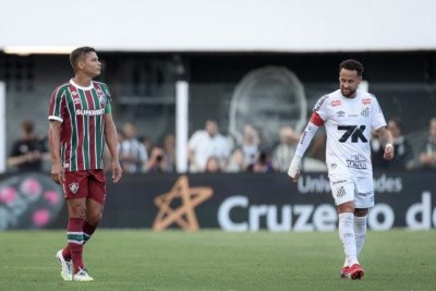 O Fluminense empatou com o Santos por 1 a 1, neste domingo (31), na Vila Belmiro, pela rodada 31 do Campeonato Brasileiro. Veja, na sequência, como o Jogada10 avaliou o desempnho dos tricolores - Foto: Marcelo Gonçalves/Fluminense  -  (crédito: Foto: Marcelo Gonçalves/Fluminense)