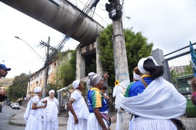 Local hoje conhecido como 'Canão' tinha um curso d'água onde os homens gostavam de se banhar porque tinha uma queda forte que massageava o corpo -  (crédito: Gladyston Rodrigues/EM/D.A Press)