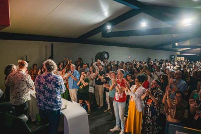 Festival Literário de Paracatu, encerrado neste domingo, teve como tema 'Literatura, encruzilhada e desumanização' -  (crédito: Aline Reis/Divulgação)