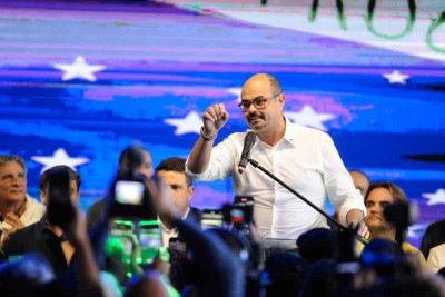 Vice-governador Mateus Simões articula filiação ao PSD de Rodrigo Pacheco -  (crédito: ALEXANDRE GUZANSHE/EM/D.A.PRESS)