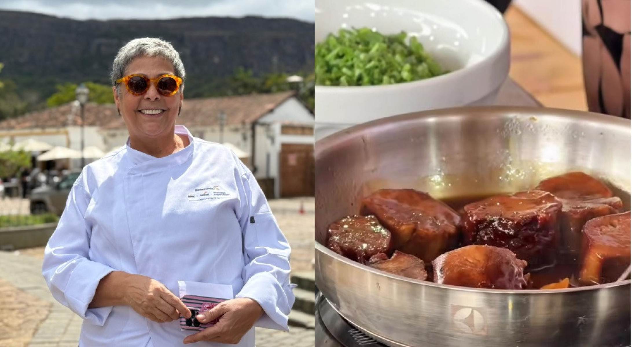 Filha de paraibanos e criada no Rio, Kátia Barbosa defende que a cozinha brasileira precisa equilibrar tradição e modernidade.Com Yves Saliba, ela apresentou uma língua de boi curada