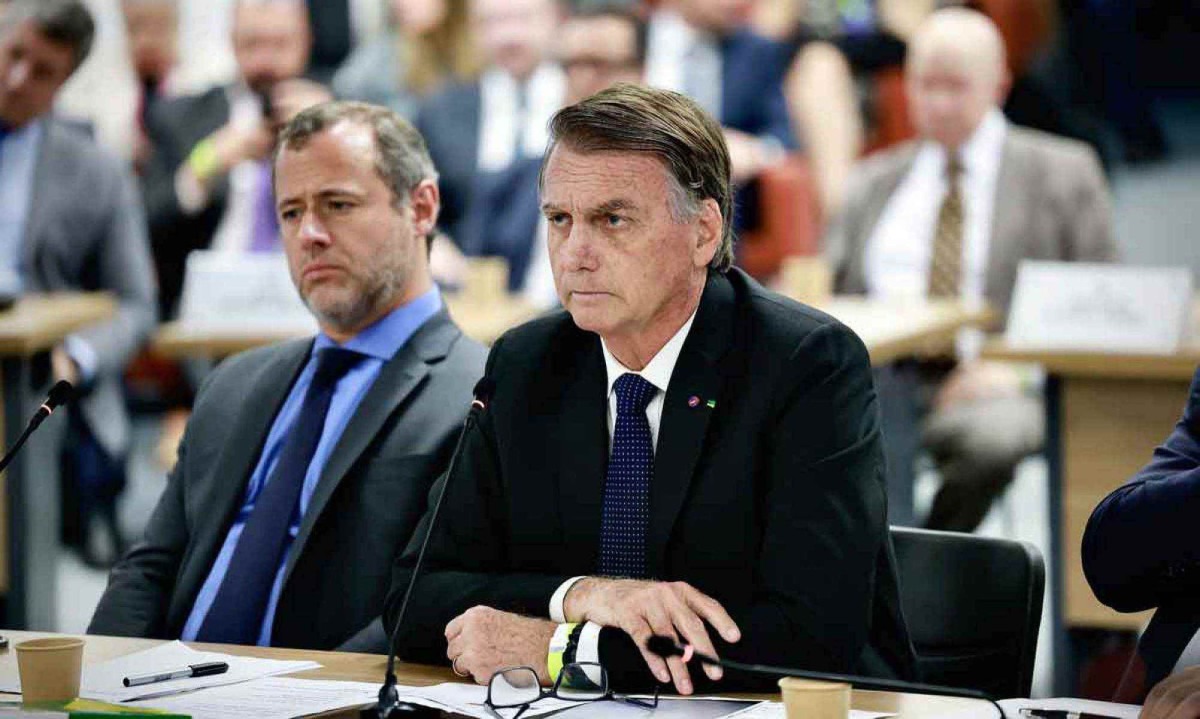 Bolsonaro e outros sete réus serão julgados pelo STF -  (crédito: FELIPE SAMPAIO/STF)