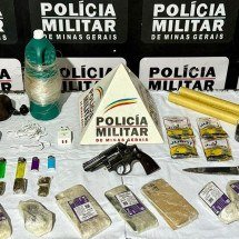 PM prende trio que iria colocar drogas em presídio - PMMG