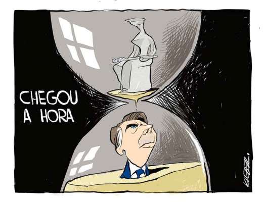 chegou a hora -  (crédito: Kleber)