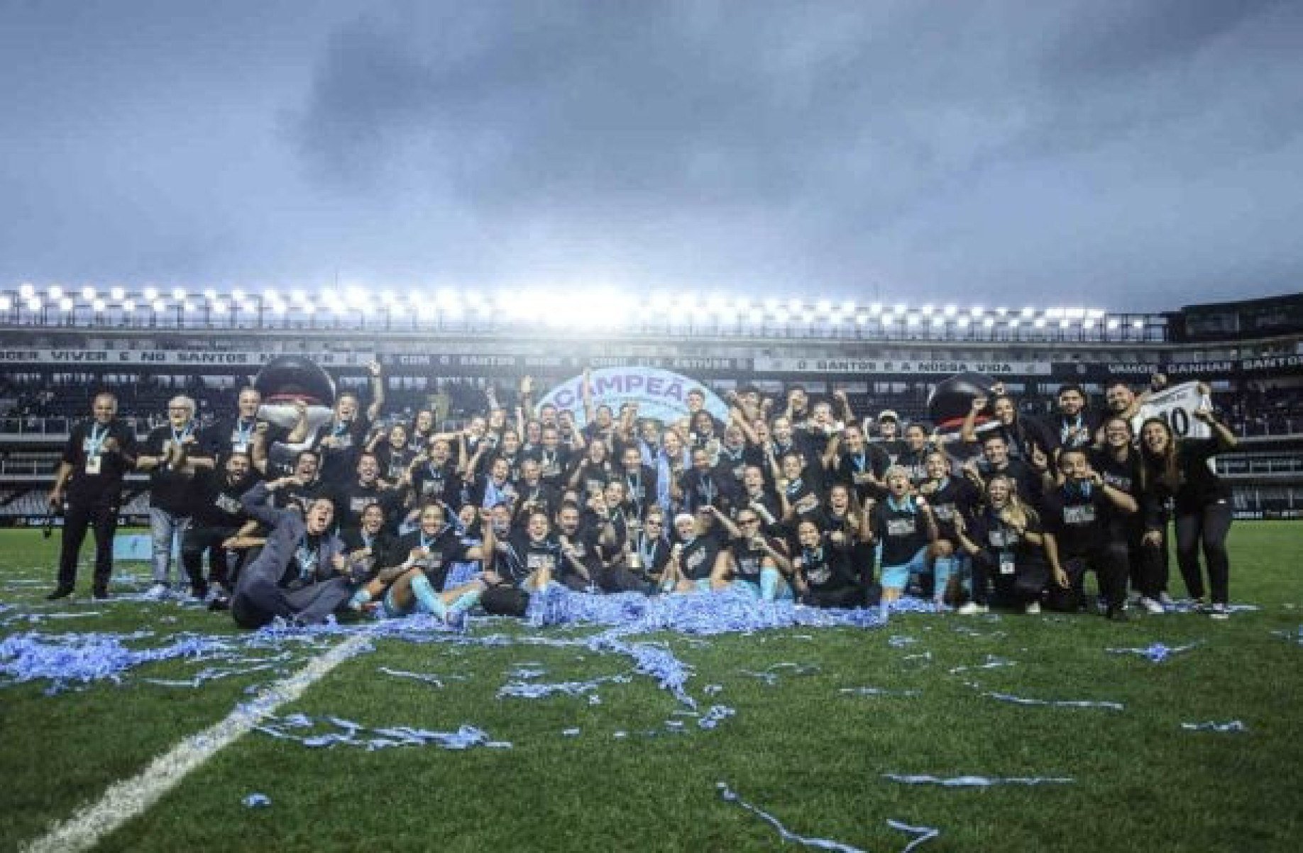 Santos conquista título do Brasileiro Feminino A2 após empate com Botafogo
