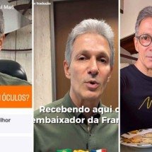 Zema muda visual e quer saber: com ou sem óculos? - Redes sociais