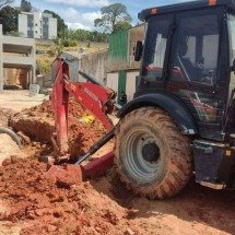 Homem que morreu soterrado na Grande BH estava de férias fazendo um 'bico' - Corpo de Bombeiros/ Divulgação
