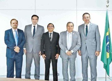 José Fernando Gomes tomou posse como diretor da Agência Nacional de Mineração (ANM), completando a composição da diretoria colegiada da instituição. -  (crédito: Divulgação)