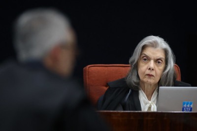 Ministra também é a atual presidente do Tribunal Superior Eleitoral (TSE) -  (crédito:  Gustavo Moreno/STF)