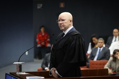 Advogado também disse que é a única pessoa que gosta de Bolsonaro e de Moraes -  (crédito:  Gustavo Moreno/STF)