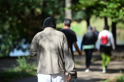 BH terá baixa temperatura nas primeiras horas da manhã devido a atuação da massa de ar frio -  (crédito: Leandro Couri/EM/D.A. Press.)