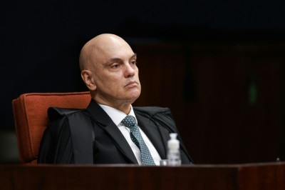 Ministro Alexandre de Moraes é acusado de forjar documento para investigar empresários bolsonaristas -  (crédito: Luiz Silveira/STF)
