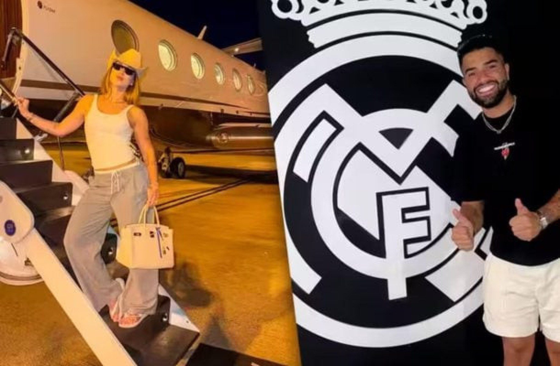 Virginia visita estádio do Real Madrid em meio a rumores de romance com Vini Jr