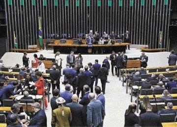 Plenário da Câmara dos Deputados -  (crédito: Kayo Magalhães/Câmara dos Deputados – 19/7/25)