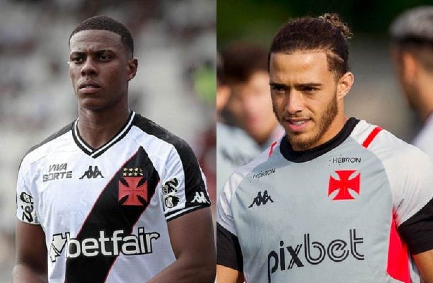 Vasco anuncia transferências de dois jogadores