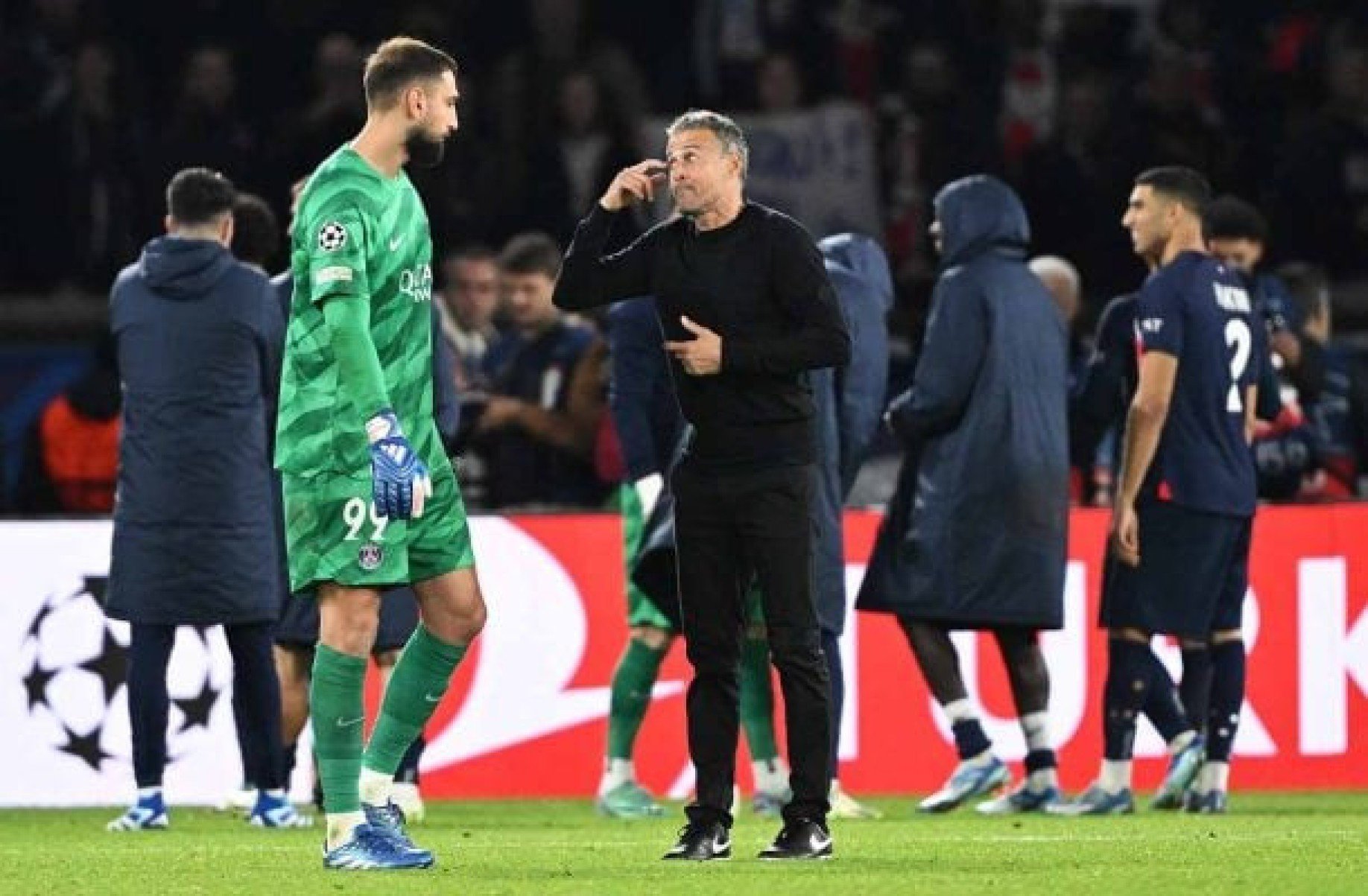 ‘Luis Enrique foi direto comigo’, diz Donnarumma sobre a sua saída do PSG