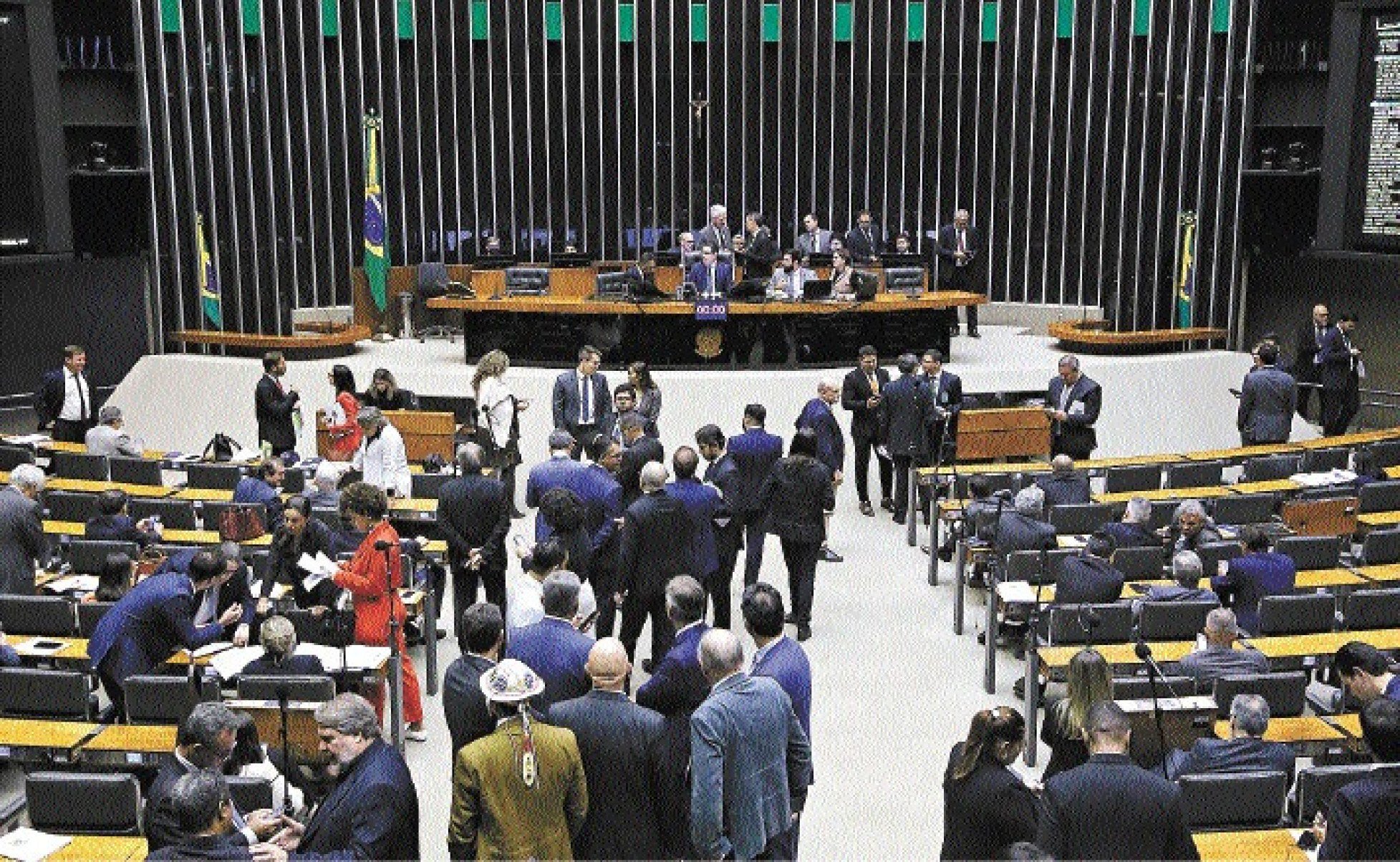 Plenário da Câmara dos Deputados -  (crédito: Kayo Magalhães/Câmara dos Deputados – 19/7/25)