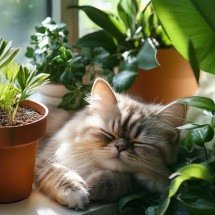 Conheça as plantas de casa que podem intoxicar cães e gatos - Freepik
