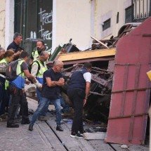 Ao menos um brasileiro está entre feridos em acidente com bondinho de Lisboa - PATRICIA DE MELO MOREIRA / AFP