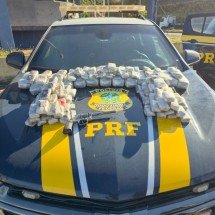 PRF intercepta carga de ‘haxixe premium’ na BR-262 com destino a BH - PRF/Divulgação