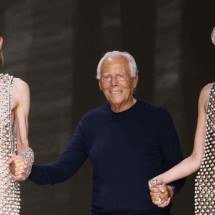 Morre o estilista italiano Giorgio Armani aos 91 anos - ALAIN JOCARD / AFP
