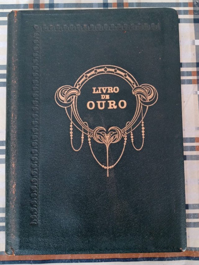 Livro em que a carta foi encontrada