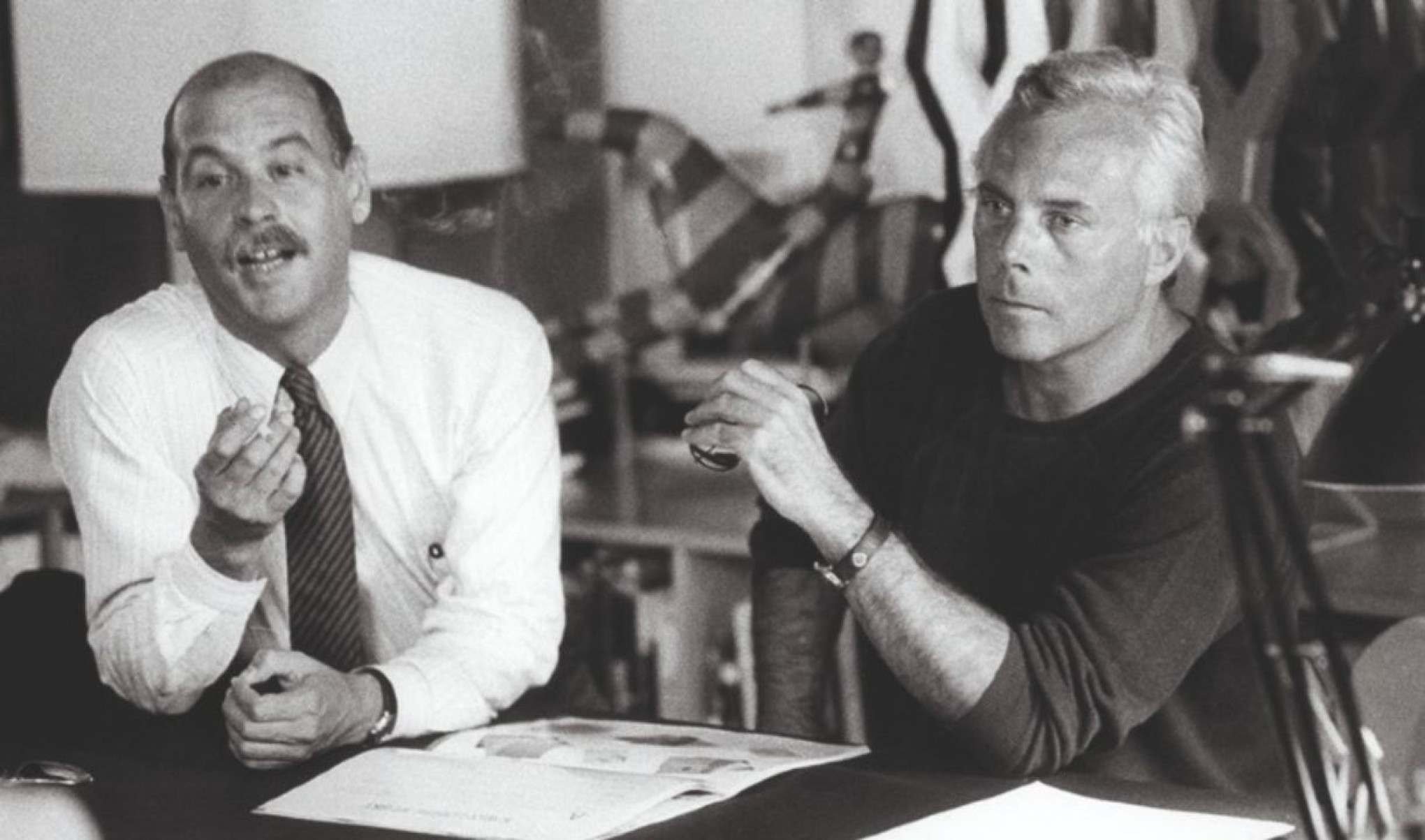 Em 24 de julho de 1975, incentivado pelo companheiro Sergio Galeotti — falecido em 1985 — Armani fundou sua própria marca.