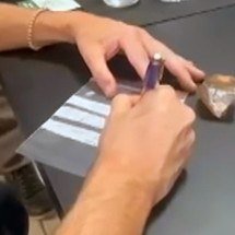 PF investiga transações em torno de Diamante gigante  -  Redes sociais/Reprodução
