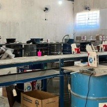 MG: Receita Estadual fecha fábrica clandestina de sabão em pó  - Receita Estadual/Divulgação
