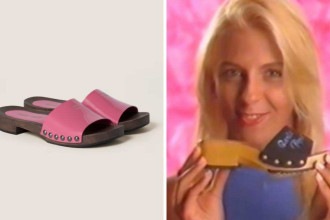 Tchan ou luxo? Web compara tamanco da Miu Miu com sandália da Carla Perez