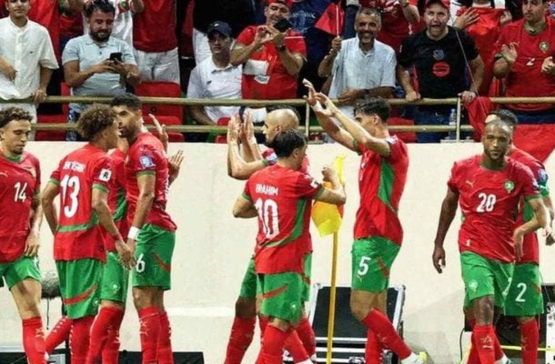 Marrocos garante vaga na Copa do Mundo de 2026 com goleada