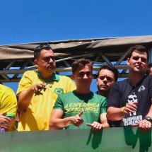 Nikolas ataca Pacheco e Alcolumbre no 7 de setembro: 'Covardes' - Jair Amaral/EM/DA Press