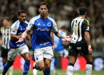 Autor de um dos gols contra o Atlético no jogo de ida da Copa do Brasil, atacante Kaio Jorge, lesionado, é dúvida para o clássico de quinta-feira -  (crédito: Edesio Ferreira/EM/DA Press)
