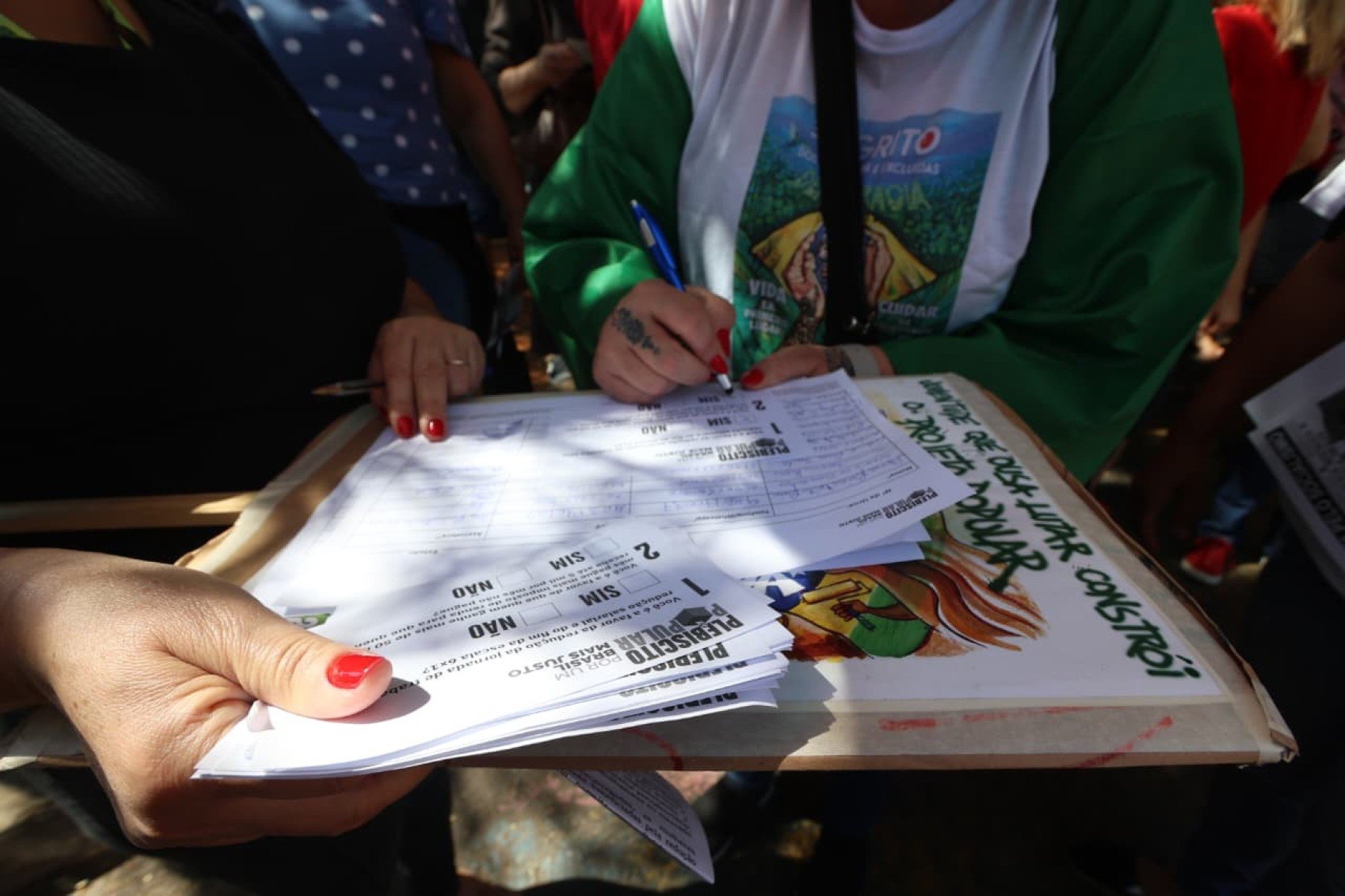 Evento teve como pautas a punição aos réus e condenados na tentativa de golpe de Estado, a redução da escala 6x1, críticas às incursões israelenses no território de Gaza e contra as privatizações que o governador Romeu Zema (Novo) buscando aprovar