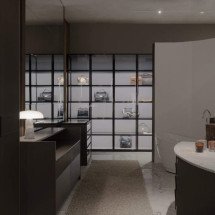 O closet que chamou atenção na CASACOR Minas une design, leveza e inovação - Divulgação Dell Anno Belo Horizonte 