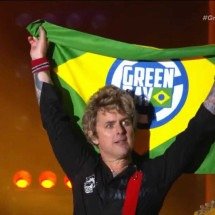 Green Day celebra Brasil e critica Trump e Tarcísio: 'Bastardos fascistas' - Multishow / Reproduçãp