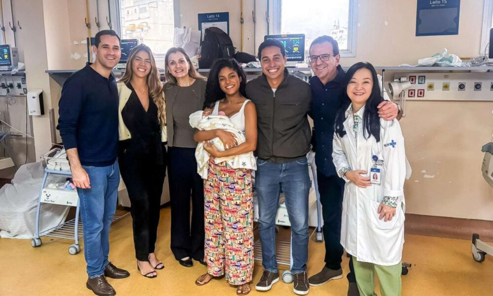 Vereadora dá à luz sua primeira filha em hospital público - Tupi