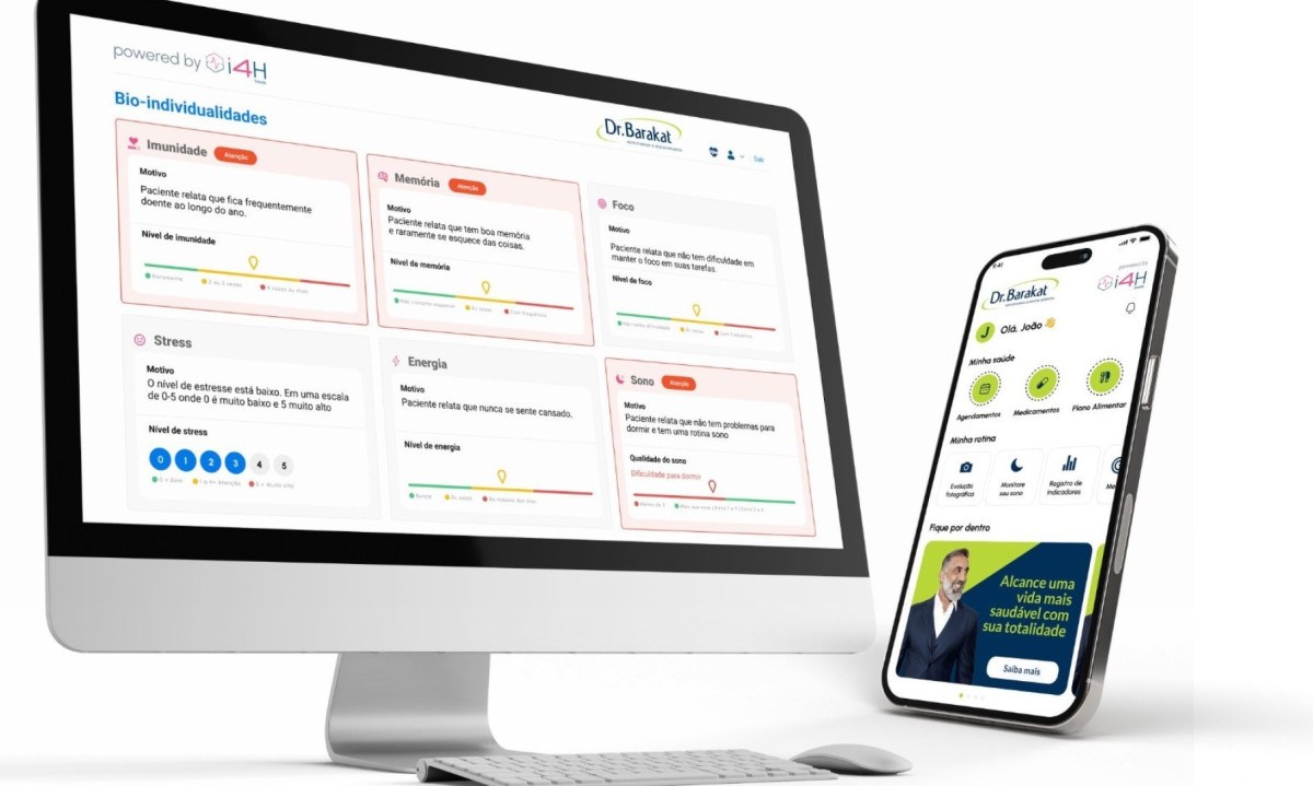 Clínica digital une tecnologia e medicina integrativa - (crédito: DINO)