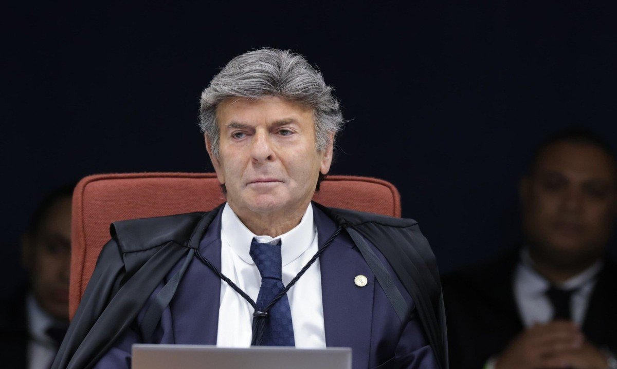 'Perde o fio da meada': Fux critica comentário de Dino em voto de Moraes -  (crédito: Rosinei Coutinho/STF)
