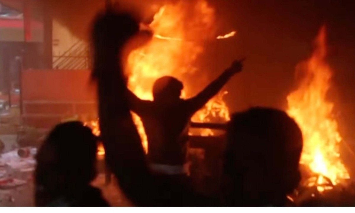 O impacto de revolta no Nepal nas redes sociais -  (crédito: Platobr Politica)