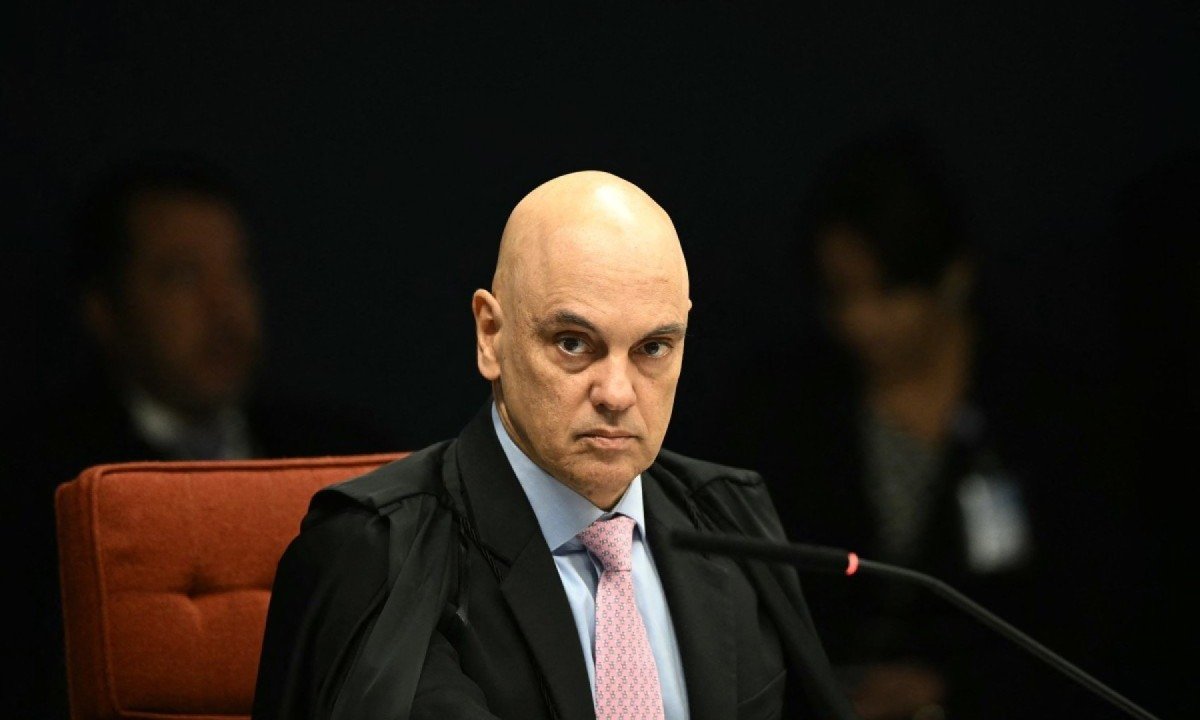 Julgamento de Bolsonaro: Moraes cita uso da ABin e do GSI para atacar urnas -  (crédito:  EVARISTO SA / AFP)
