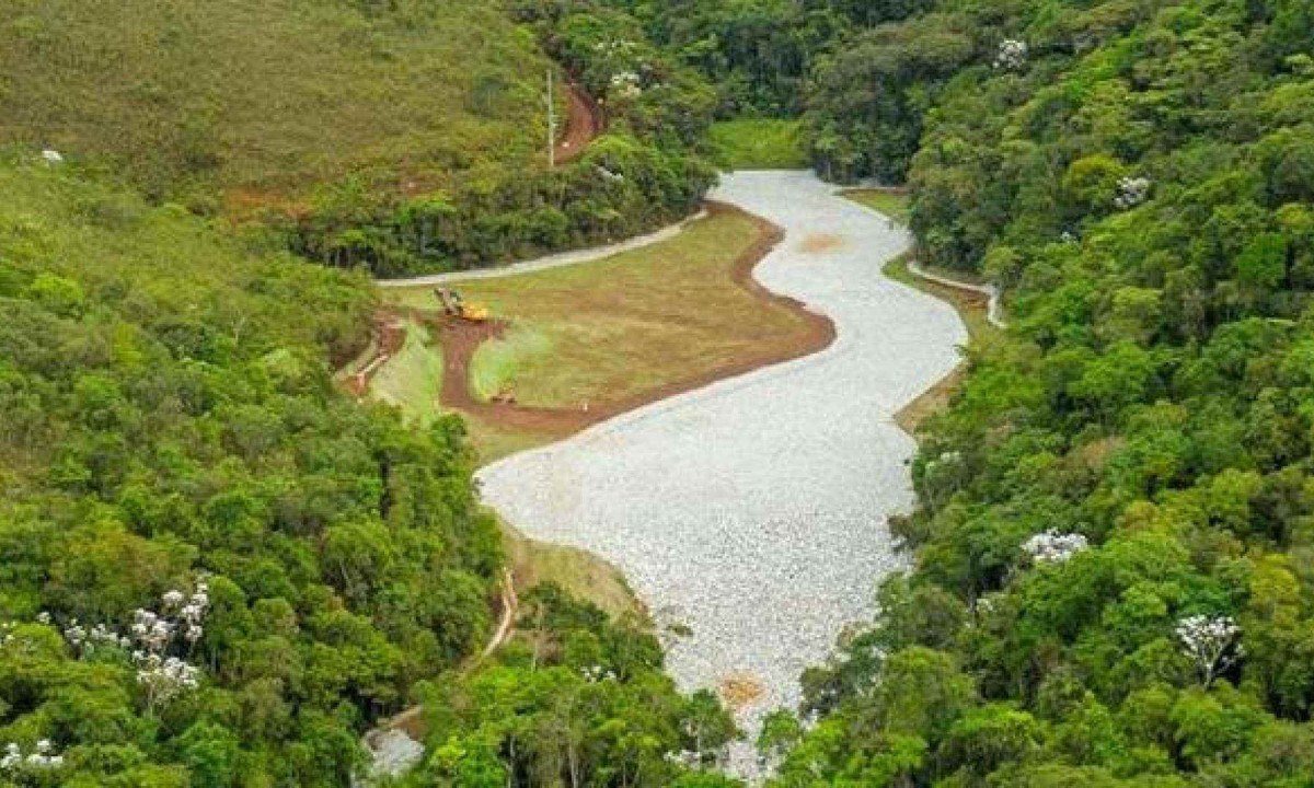 Barragem 8B da Mina de Águas Claras foi eliminada em 2019 -  (crédito: Vale/Divulgação)