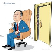 Com vaga cobiçada, Barroso está longe da aposentadoria - @izanio_charges