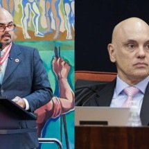Simões afirma que teria desgosto de encontrar Moraes - Cristiano Machado; Sophia Santos/STF