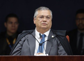 Ministro Flávio Dino votou pela condenação do 'Núcleo Crucial', formado pelo ex-presidente Jair Bolsonaro e membros do governo -  (crédito: Sophia Santos/STF)