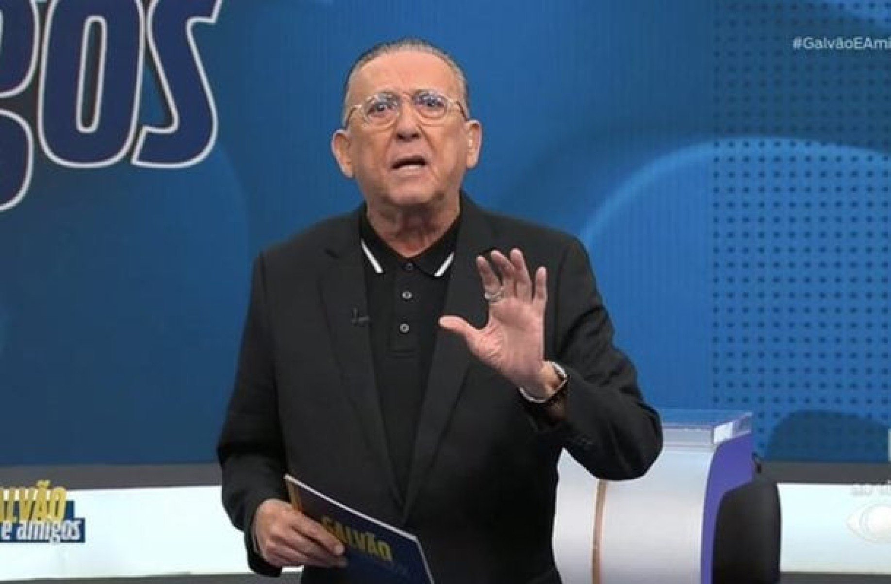 Galvão Bueno pressiona entidades esportivas antes de jogo do Brasil: “Esperando morrer alguém?”