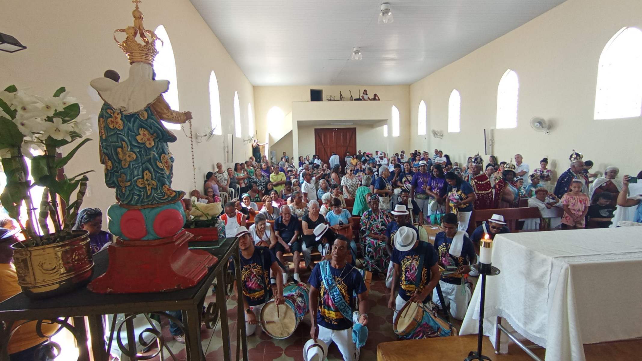 Grupos de congado terão encontrado marcado no dia 21, na Capela de N.S. do Rosário, na Lapinha, em Lagoa Santa-Carlos Altman/EM
