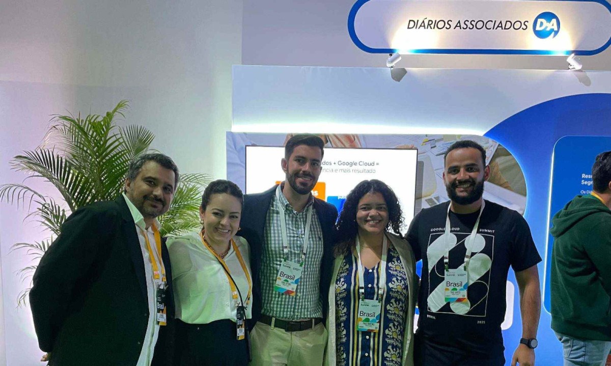 Equipe dos Diários Associados no Google Cloud Summit 2025
