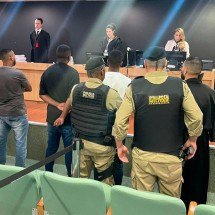 BH: réu acaba de ser absolvido e é levado à delegacia por porte de droga - Marcelo Almeida / TJMG)